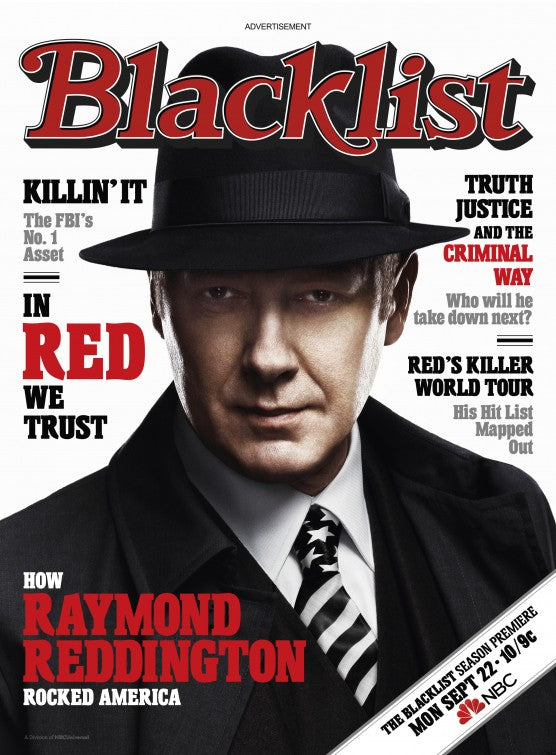 1000 piece jigsaw puzzle for tv poster: The Blacklist, ver4