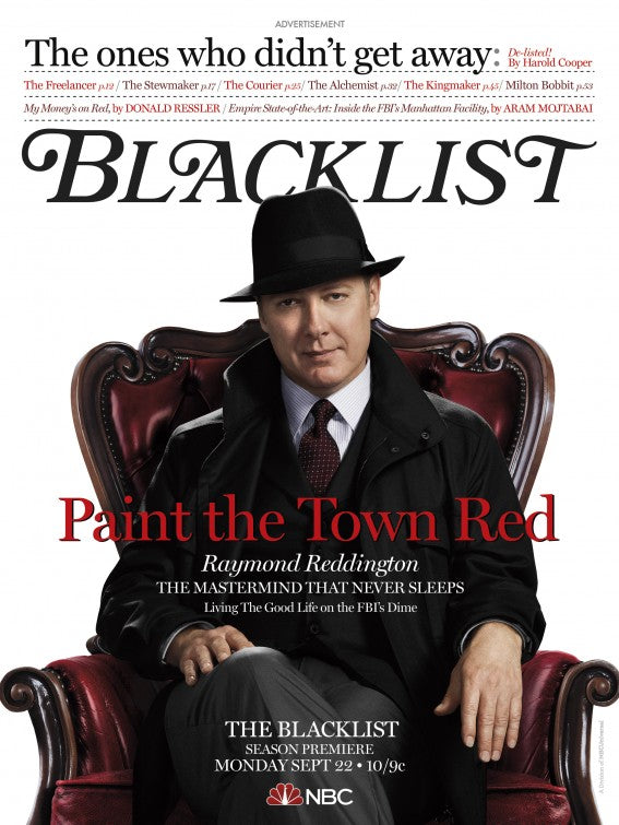 1000 piece jigsaw puzzle for tv poster: The Blacklist, ver7