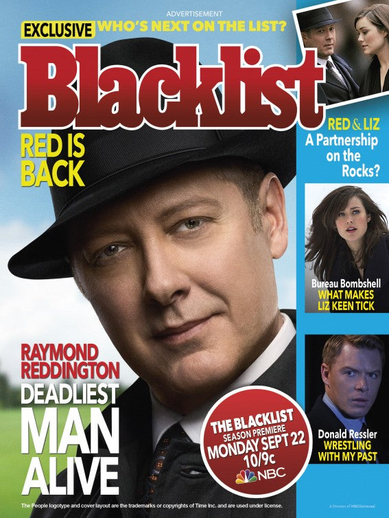 1000 piece jigsaw puzzle for tv poster: The Blacklist, ver9