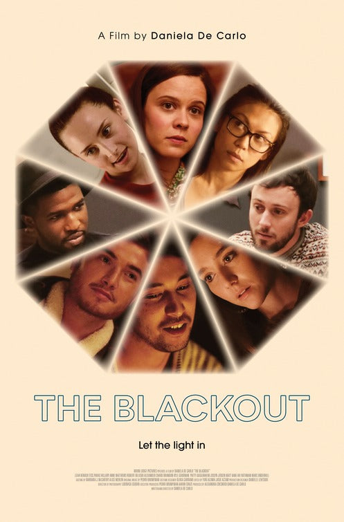 1000 piece jigsaw puzzle for the movie poster: The Blackout (2021)