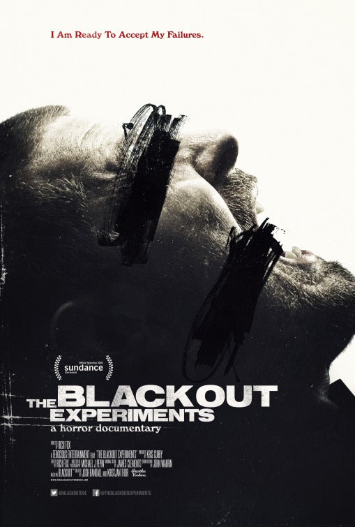 1000 piece jigsaw puzzle for the movie poster: The Blackout Experiments (2016) ver2