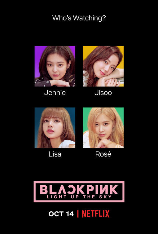 1000 piece jigsaw puzzle for tv poster: BLACKPINK: Light Up the Sky
