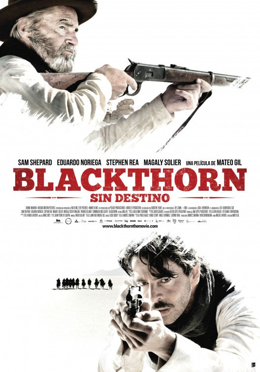 1000 piece jigsaw puzzle for the movie poster: Blackthorn (2011)