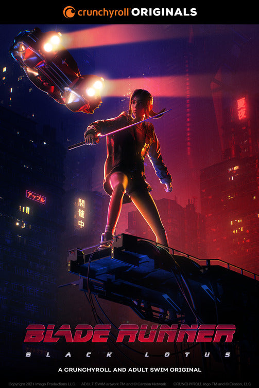 1000 piece jigsaw puzzle for tv poster: Blade Runner: Black Lotus, ver3