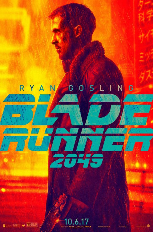 1000 piece jigsaw puzzle for the movie poster: Blade Runner 2049 (2017) ver6