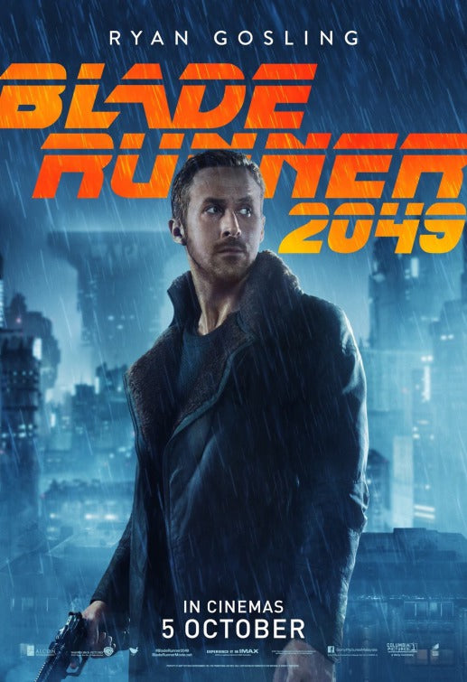 1000 piece jigsaw puzzle for the movie poster: Blade Runner 2049 (2017) ver9