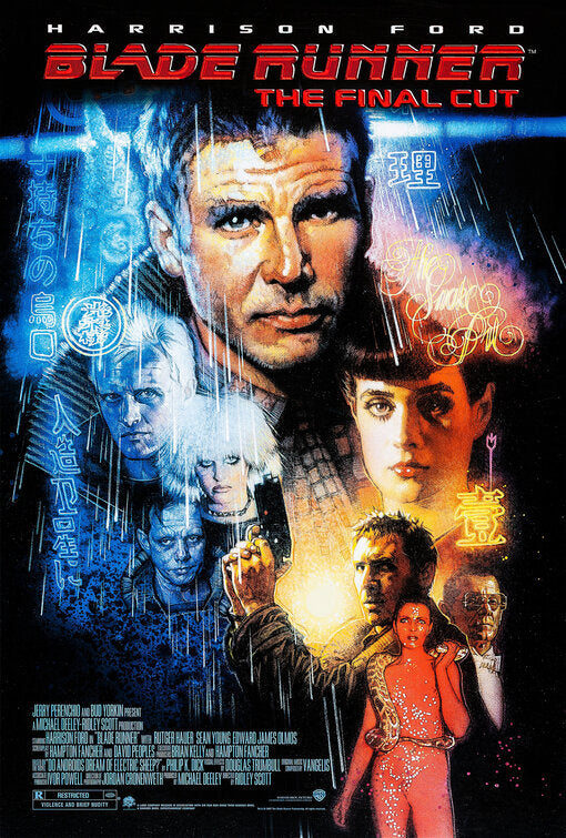 the movie poster: Blade Runner (1982) ver6