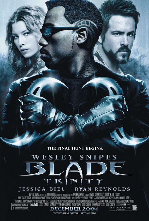 the movie poster: Blade: Trinity (2004) ver2