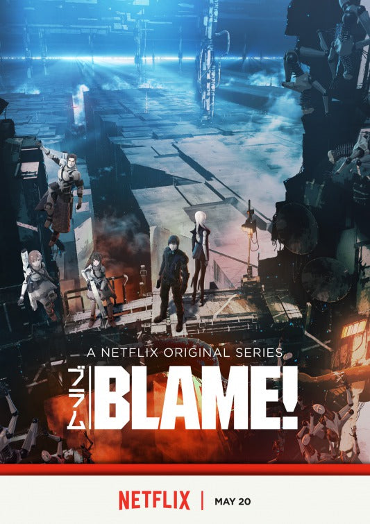 1000 piece jigsaw puzzle for tv poster: Blame!