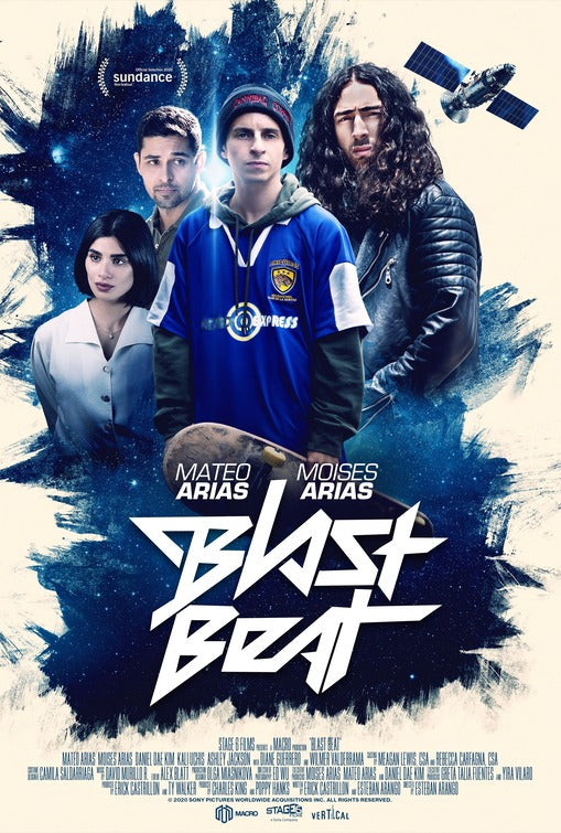 1000 piece jigsaw puzzle for the movie poster: Blast Beat (2021)