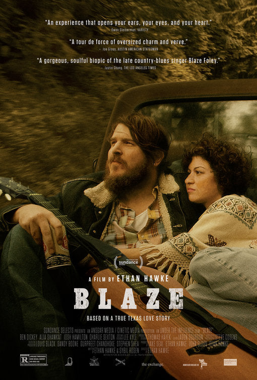 1000 piece jigsaw puzzle for the movie poster: Blaze (2018)
