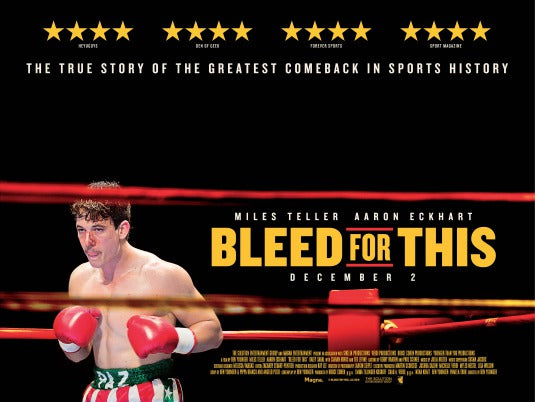 1000 piece jigsaw puzzle for the movie poster: Bleed for This (2016) ver2