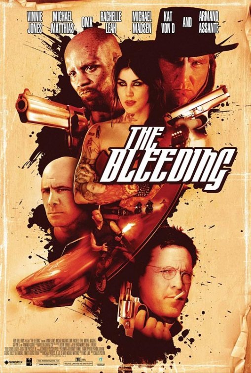 1000 piece jigsaw puzzle for the movie poster: The Bleeding (2011)