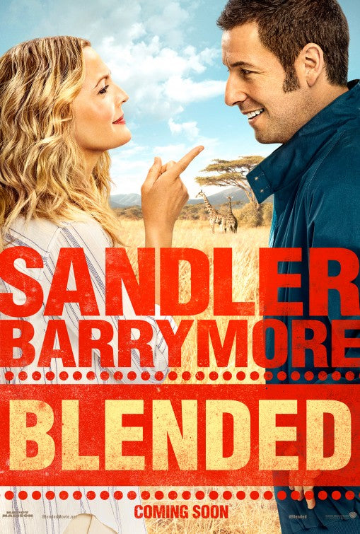 1000 piece jigsaw puzzle for the movie poster: Blended (2014)