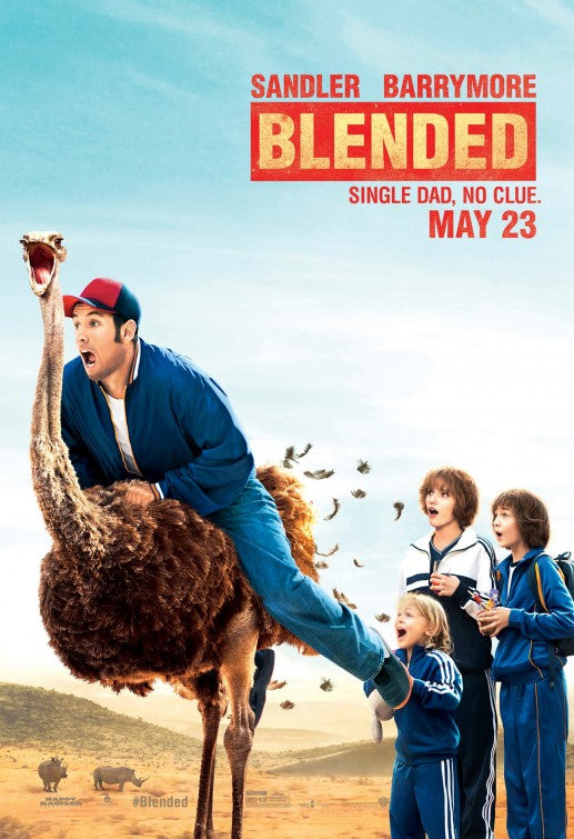 1000 piece jigsaw puzzle for the movie poster: Blended (2014) ver2