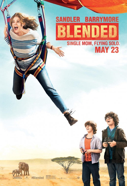 1000 piece jigsaw puzzle for the movie poster: Blended (2014) ver3