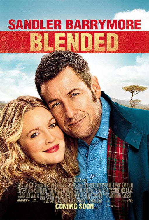 1000 piece jigsaw puzzle for the movie poster: Blended (2014) ver6