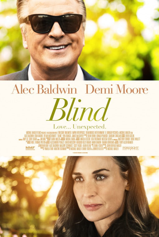 1000 piece jigsaw puzzle for the movie poster: Blind (2017)