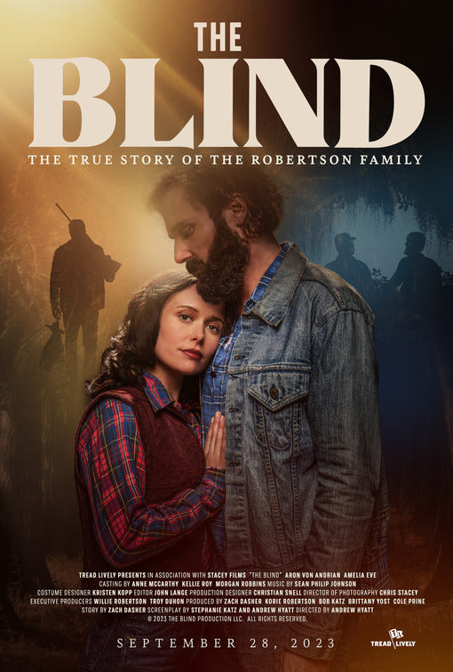 1000 piece jigsaw puzzle for the movie poster: The Blind (2023)