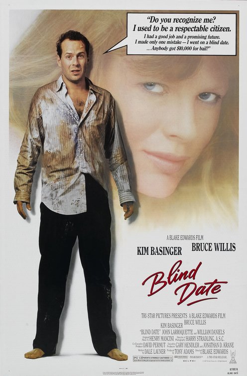 1000 piece jigsaw puzzle for the movie poster: Blind Date (1987)