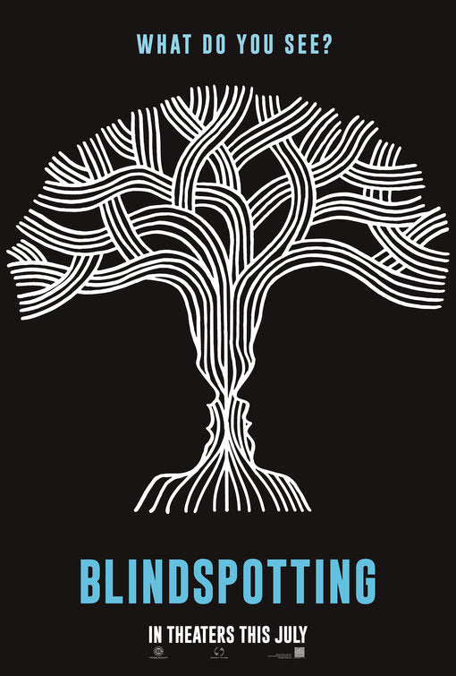 1000 piece jigsaw puzzle for the movie poster: Blindspotting (2018)