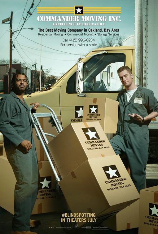 1000 piece jigsaw puzzle for the movie poster: Blindspotting (2018) ver11