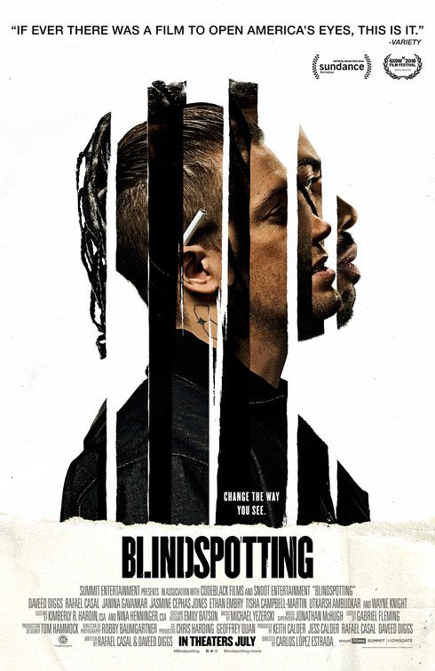 1000 piece jigsaw puzzle for the movie poster: Blindspotting (2018) ver2