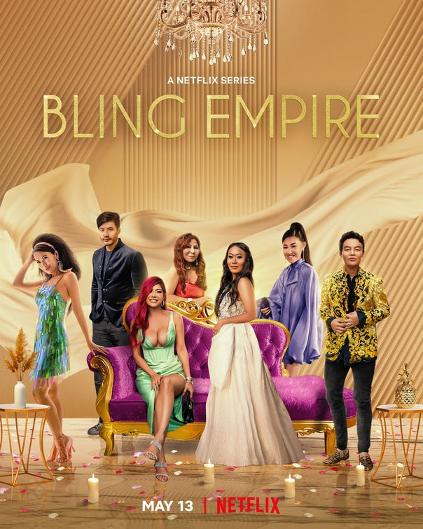 1000 piece jigsaw puzzle for tv poster: Bling Empire