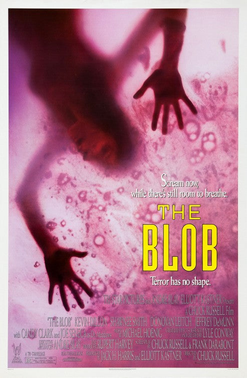 the movie poster: The Blob (1988)