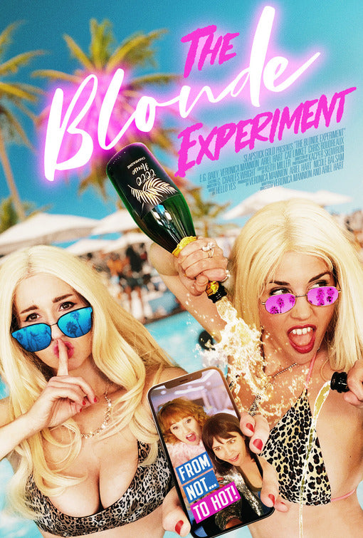 1000 piece jigsaw puzzle for the movie poster: The Blonde Experiment (2022)