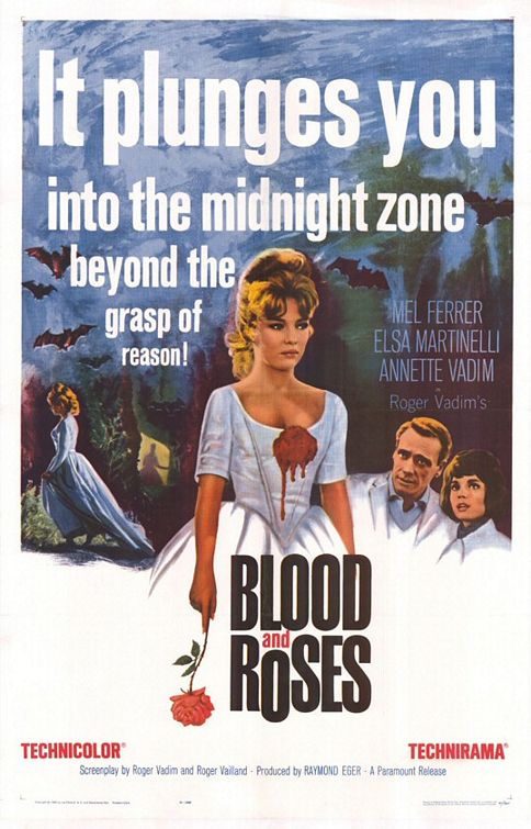 the movie poster: Blood and Roses (1961)