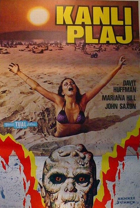 the movie poster: Blood Beach (1981) ver2