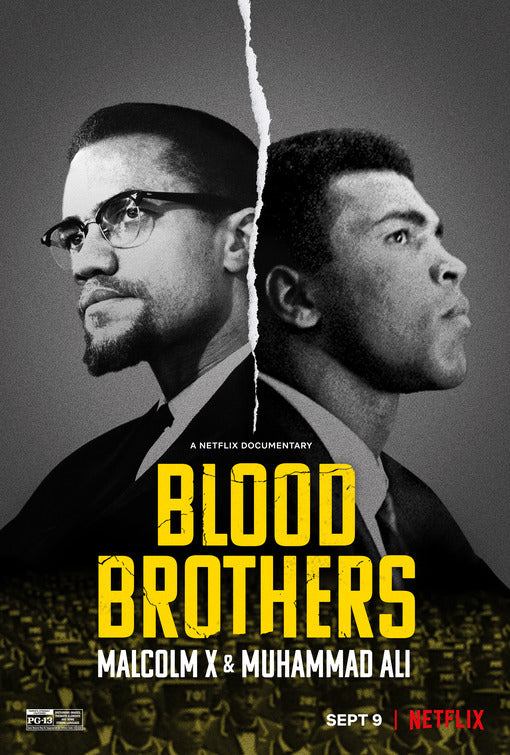 1000 piece jigsaw puzzle for the movie poster: Blood Brothers: Malcolm X & Muhammad Ali (2021)