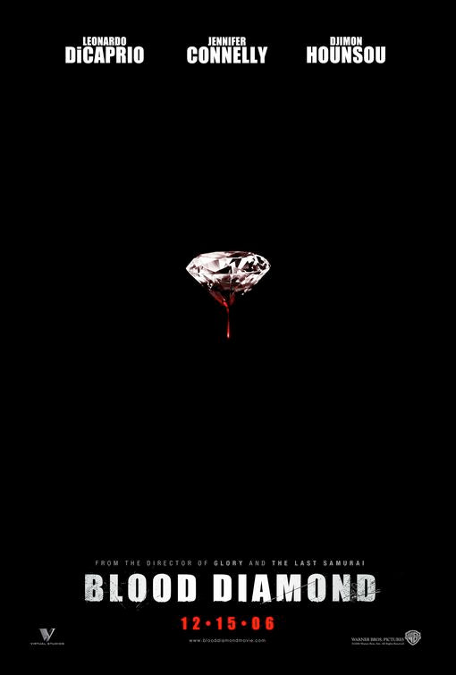 the movie poster: Blood Diamond (2006)