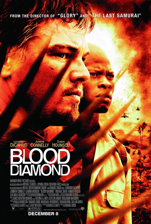 the movie poster: Blood Diamond (2006) ver2