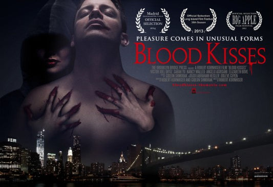 1000 piece jigsaw puzzle for the movie poster: Blood Kisses (2012)