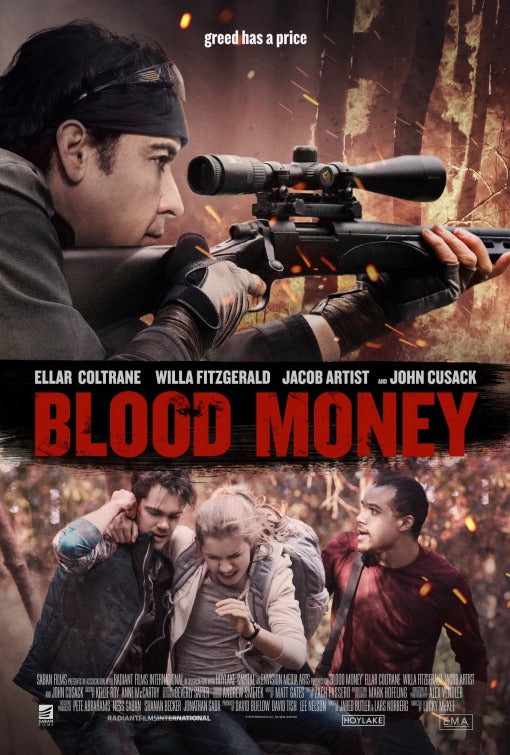 1000 piece jigsaw puzzle for the movie poster: Blood Money (2017)