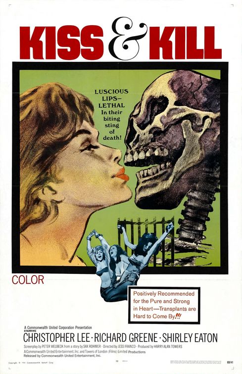 the movie poster: The Blood of Fu Manchu (1969) ver2