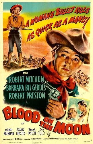 the movie poster: Blood on the Moon (1948)