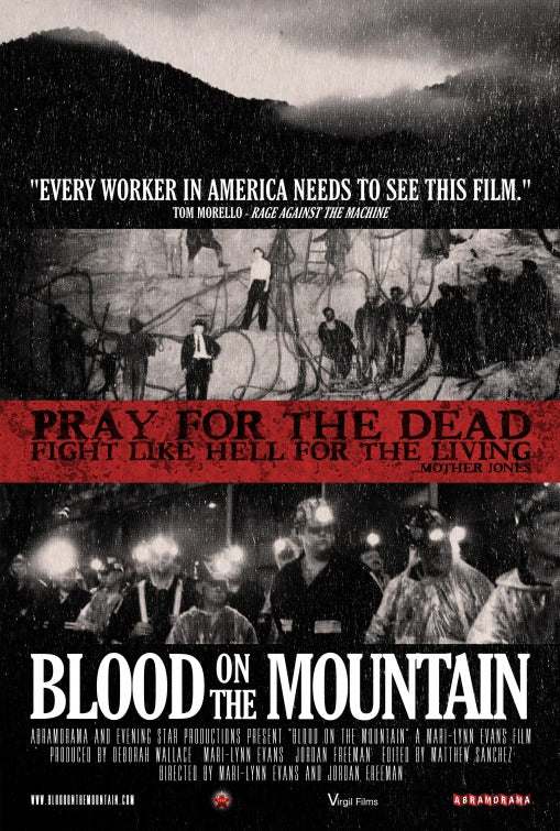 1000 piece jigsaw puzzle for the movie poster: Blood on the Mountain (2016)
