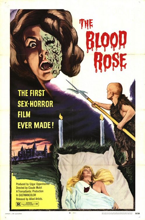 the movie poster: The Blood Rose (1970)