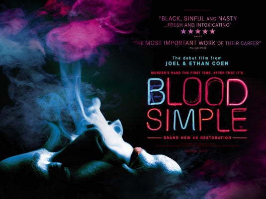 1000 piece jigsaw puzzle for the movie poster: Blood Simple (1985) ver7