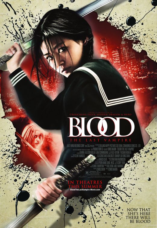 1000 piece jigsaw puzzle for the movie poster: Blood: The Last Vampire (2009) ver3
