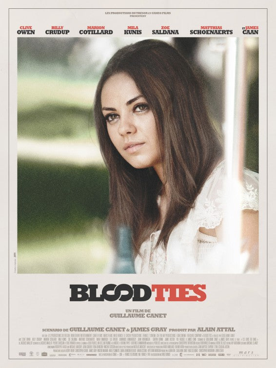 1000 piece jigsaw puzzle for the movie poster: Blood Ties (2013) ver4