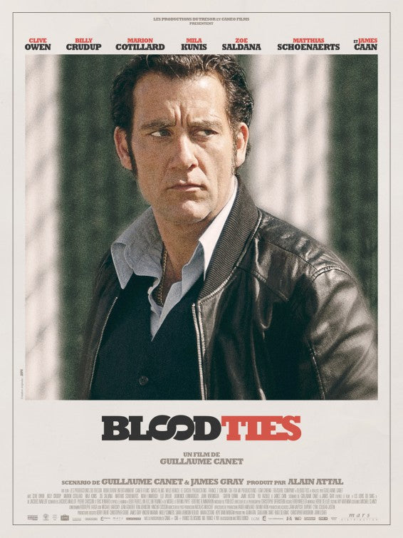 1000 piece jigsaw puzzle for the movie poster: Blood Ties (2013) ver8