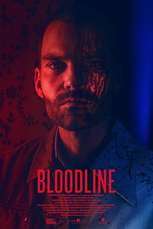 1000 piece jigsaw puzzle for the movie poster: Bloodline (2018)