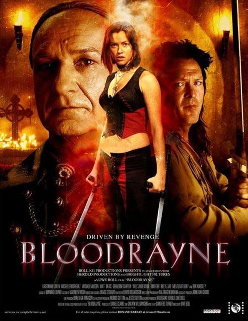 the movie poster: Bloodrayne (2006)