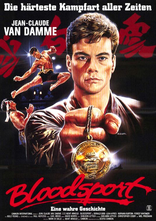 the movie poster: Bloodsport (1988) ver2