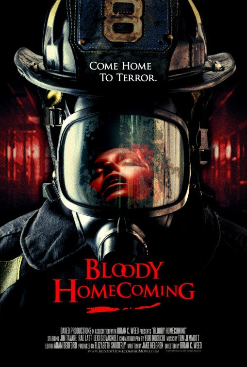 1000 piece jigsaw puzzle for the movie poster: Bloody Homecoming (2012)