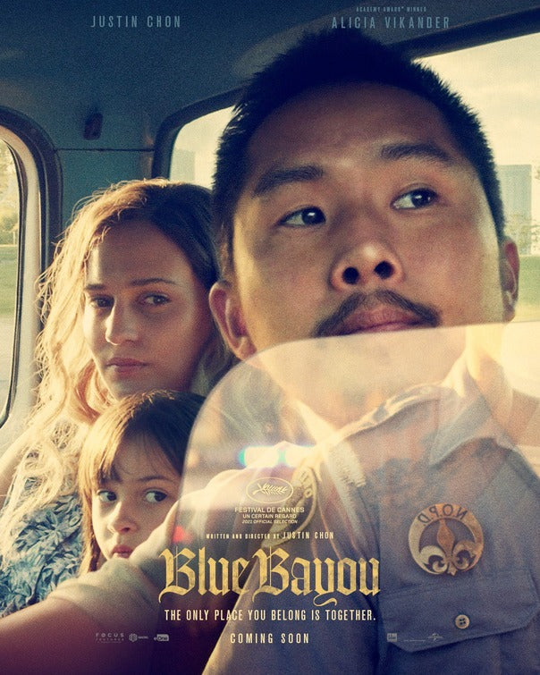 1000 piece jigsaw puzzle for the movie poster: Blue Bayou (2021)